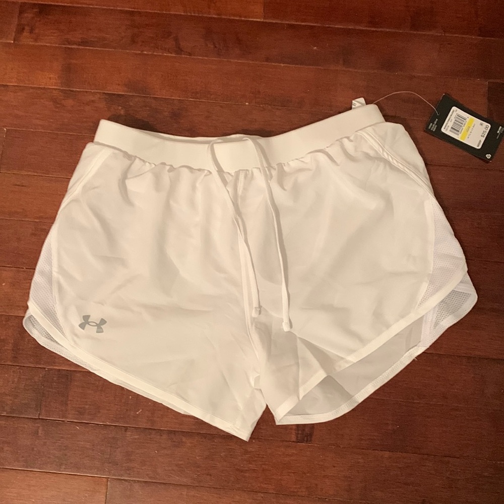 Under Armor White Shorts
